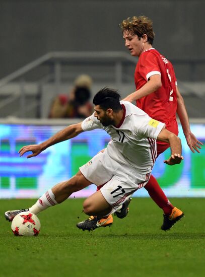 Football. Friendly match. Russia vs. Iran