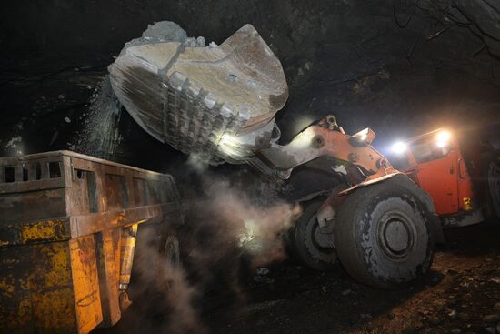 Copper mining in Chelyabinsk Region