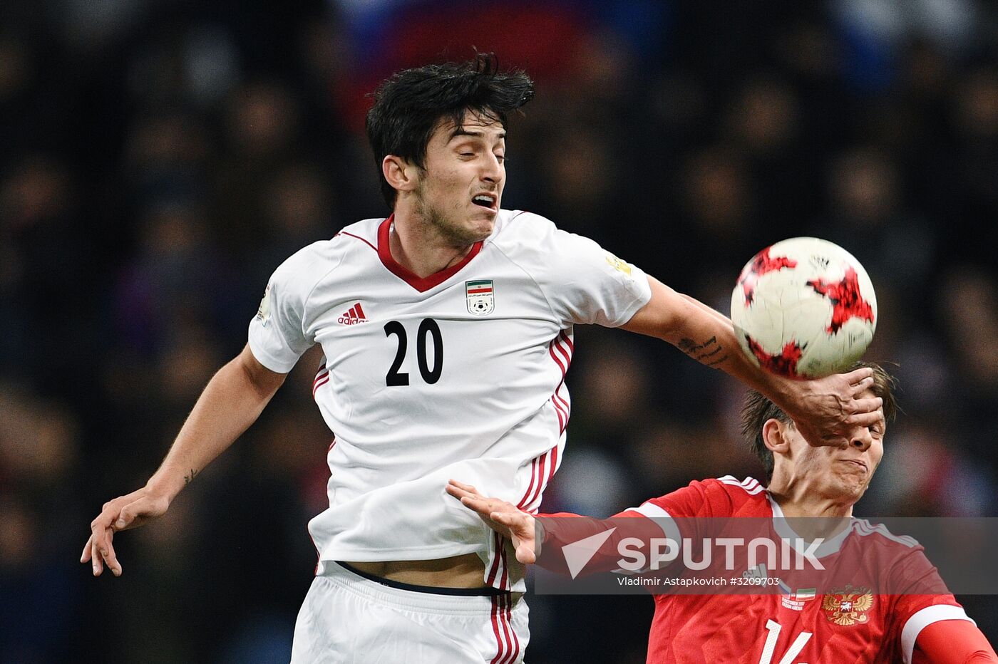 Football. Friendly match. Russia vs. Iran