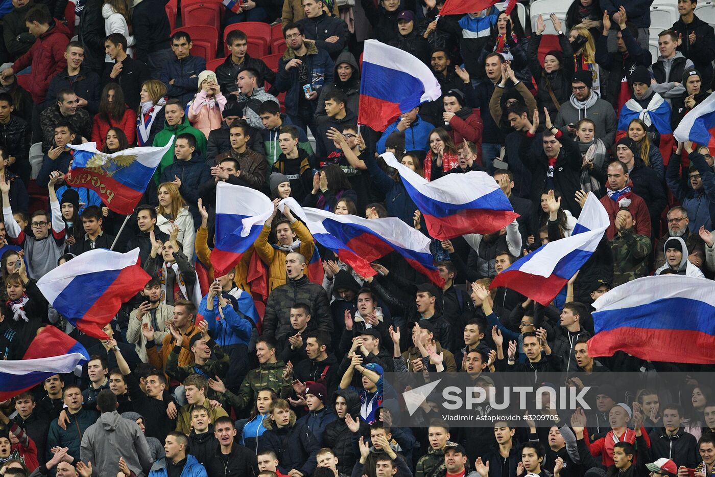 Football. Friendly match. Russia vs. Iran