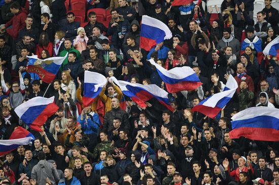 Football. Friendly match. Russia vs. Iran