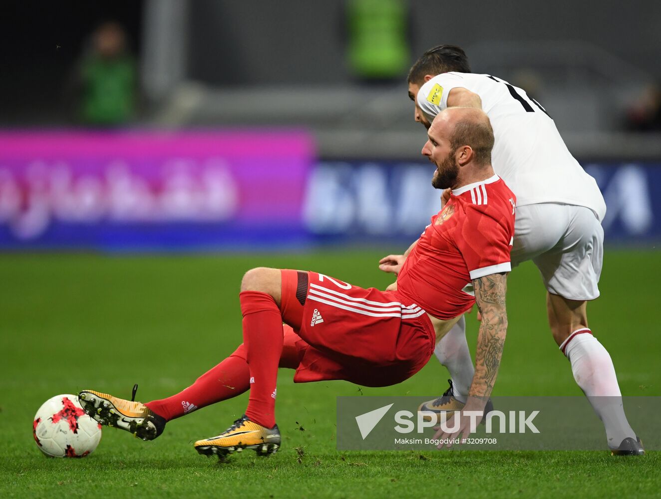 Football. Friendly match. Russia vs. Iran