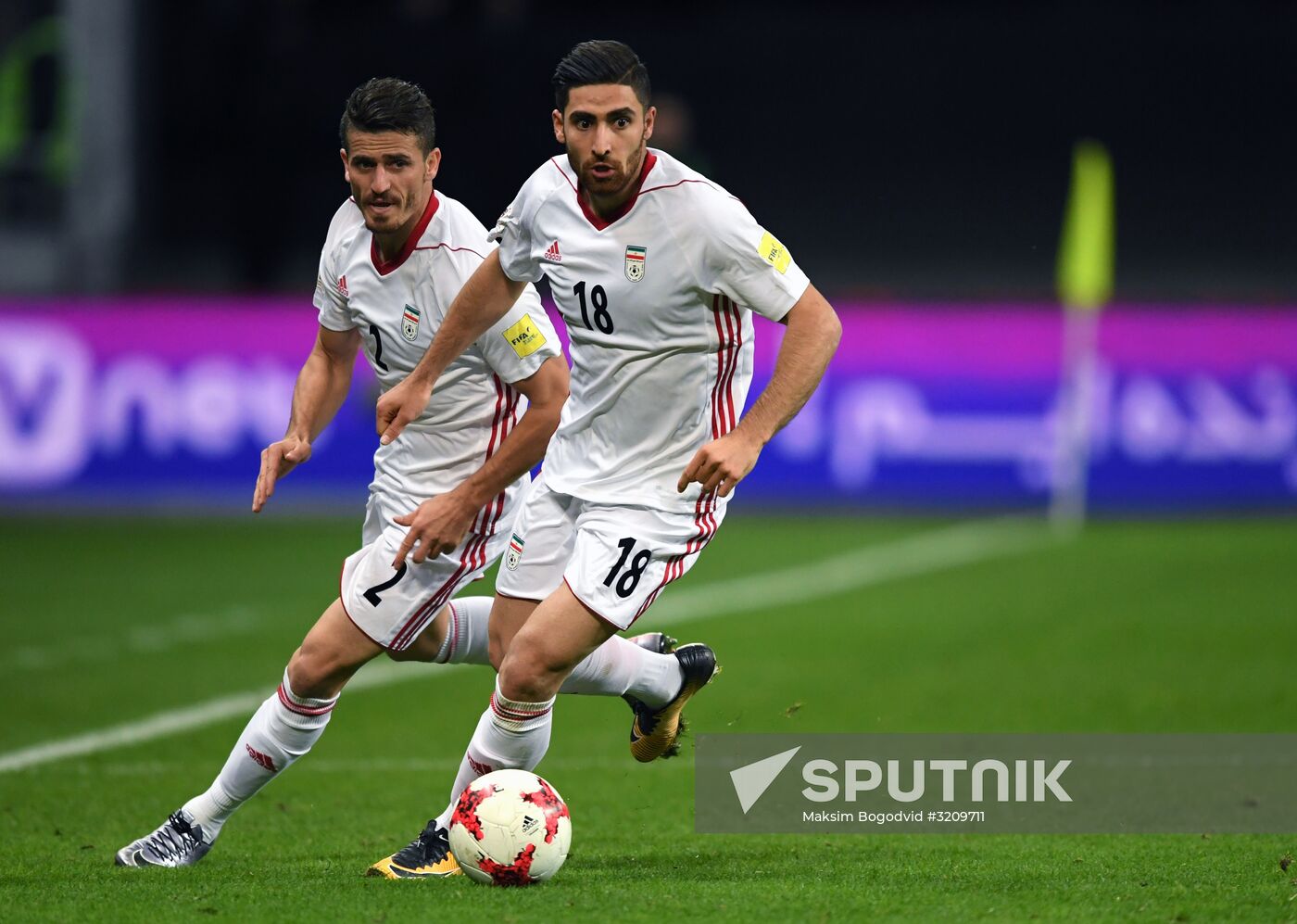 Football. Friendly match. Russia vs. Iran
