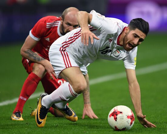 Football. Friendly match. Russia vs. Iran