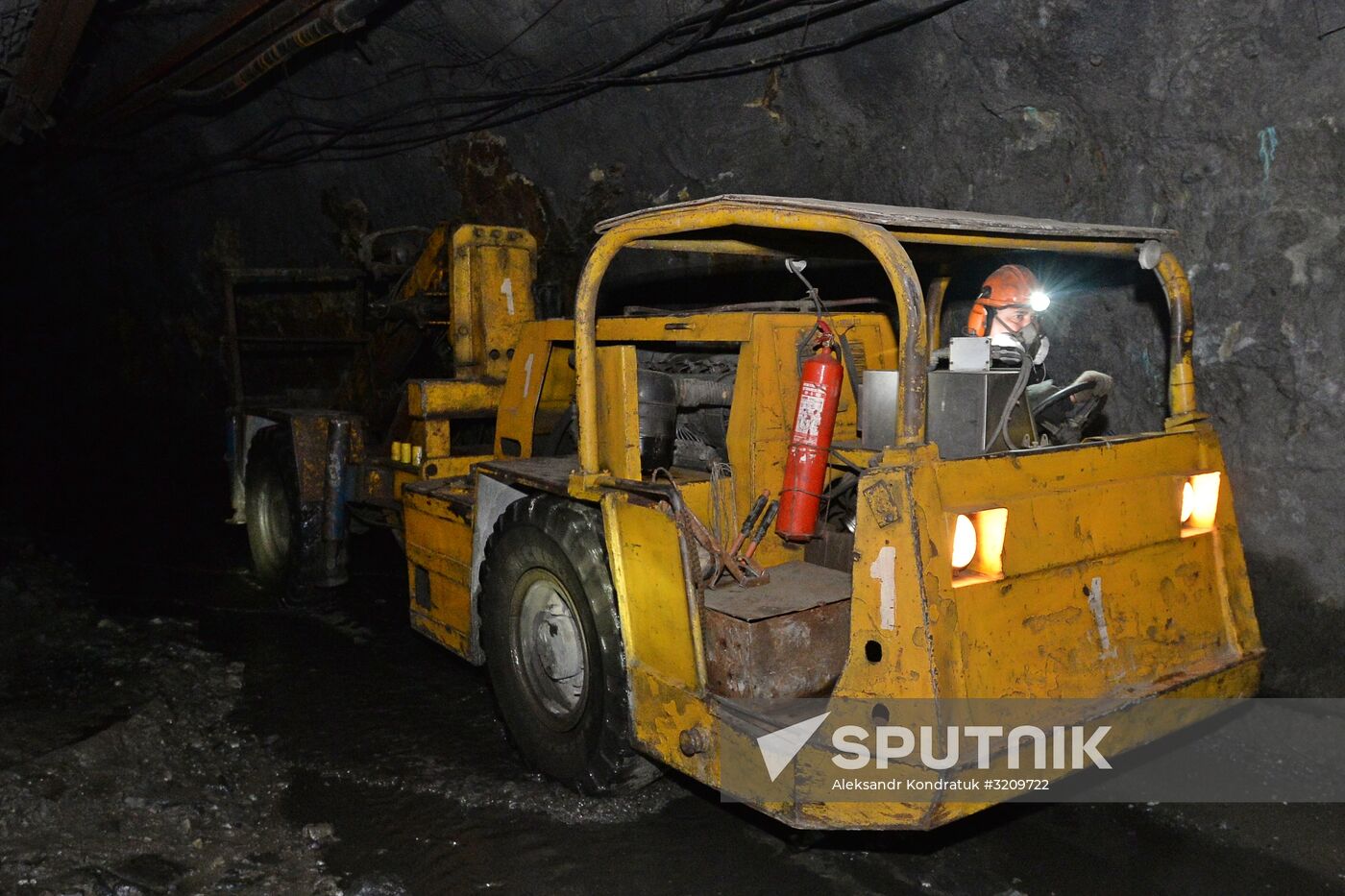 Copper mining in Chelyabinsk Region