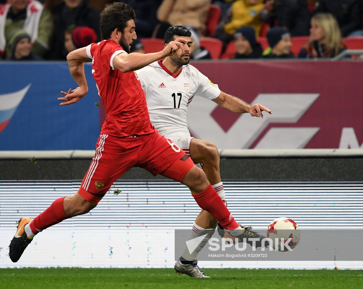 Football. Friendly match. Russia vs. Iran