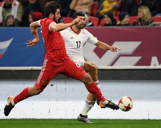 Football. Friendly match. Russia vs. Iran