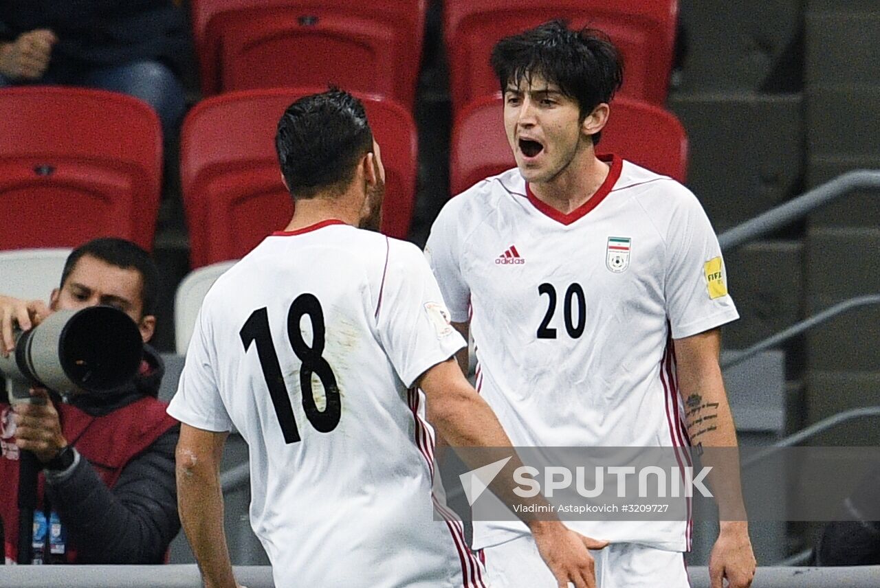 Football. Friendly match. Russia vs. Iran