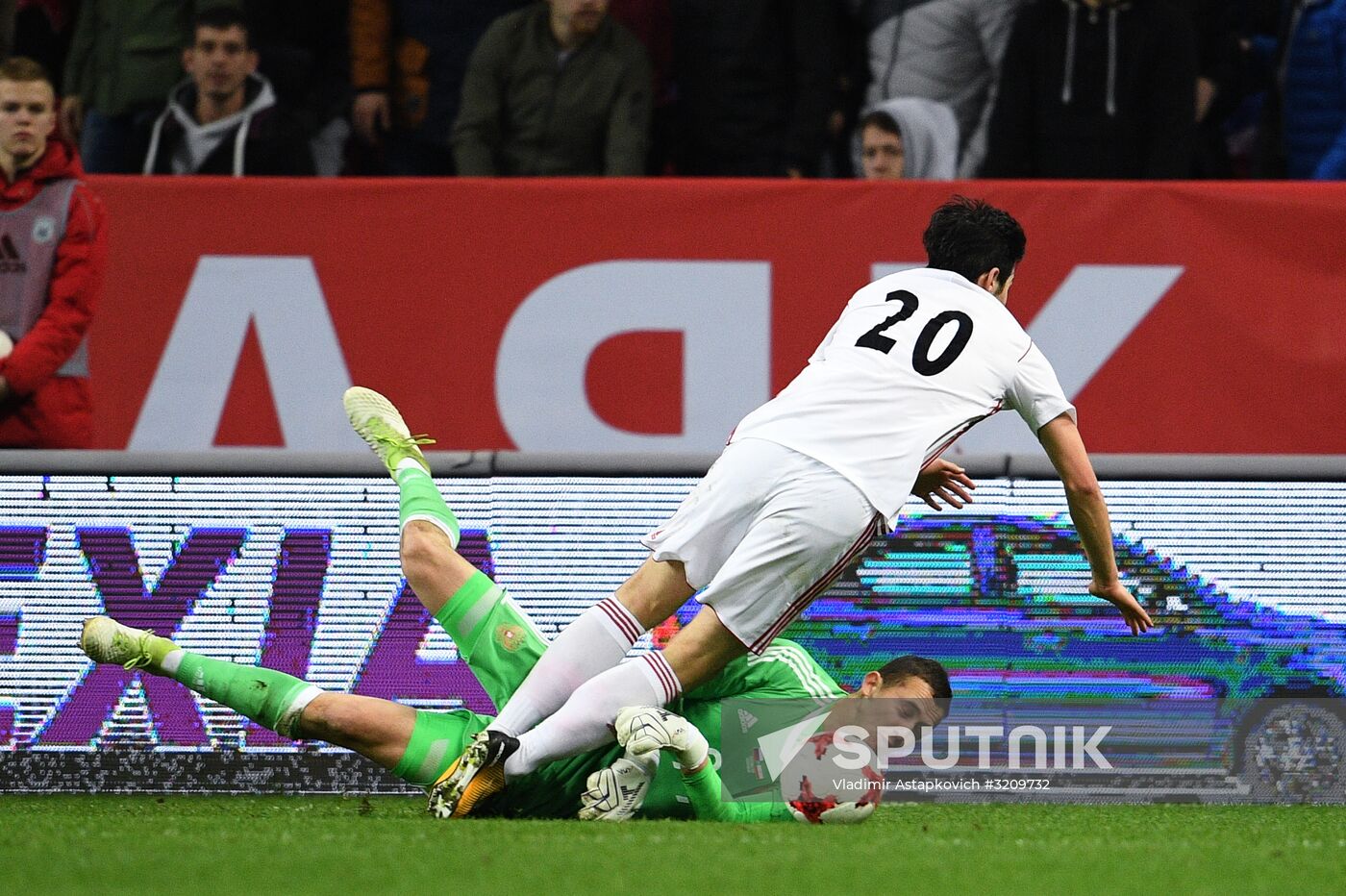 Football. Friendly match. Russia vs. Iran