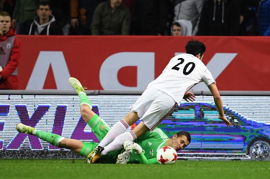 Football. Friendly match. Russia vs. Iran