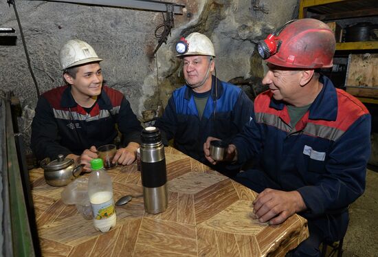 Copper mining in Chelyabinsk Region