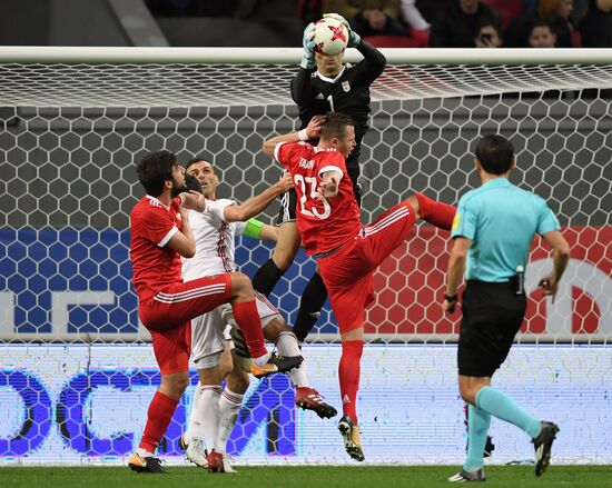 Football. Friendly match. Russia vs. Iran