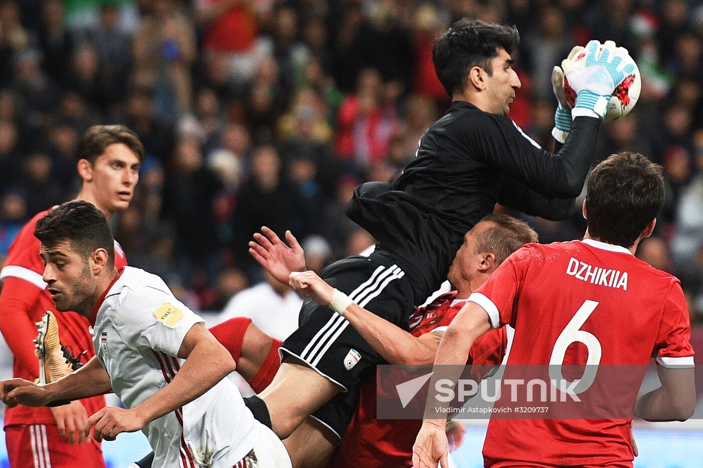 Football. Friendly match. Russia vs. Iran