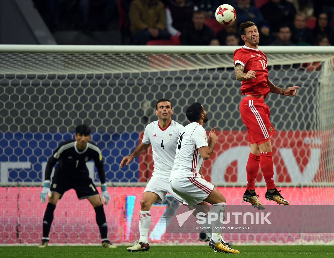 Football. Friendly match. Russia vs. Iran