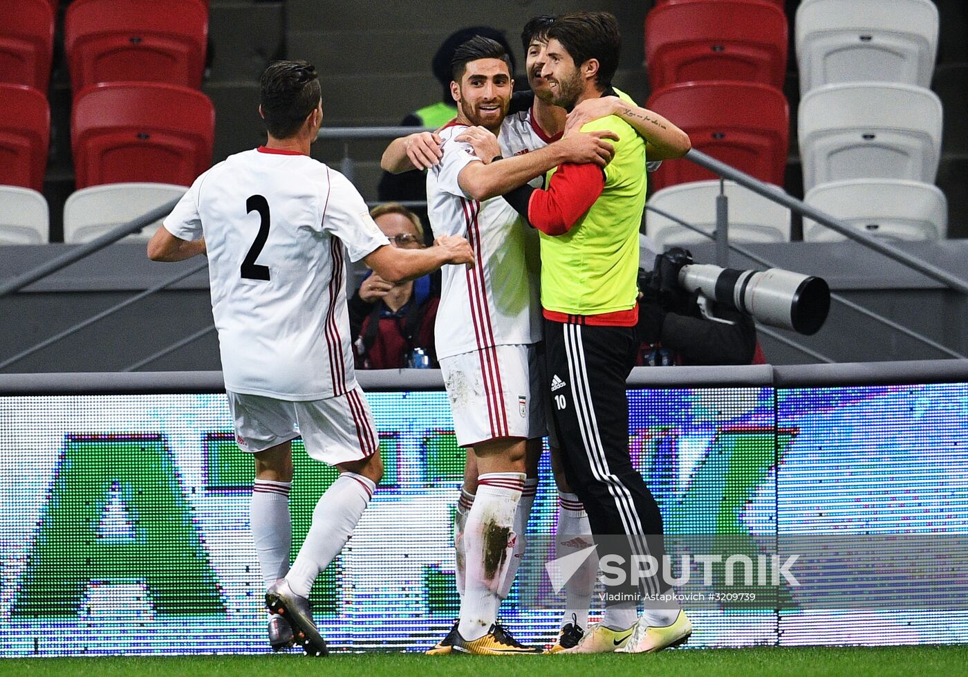 Football. Friendly match. Russia vs. Iran