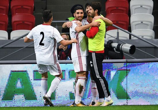 Football. Friendly match. Russia vs. Iran