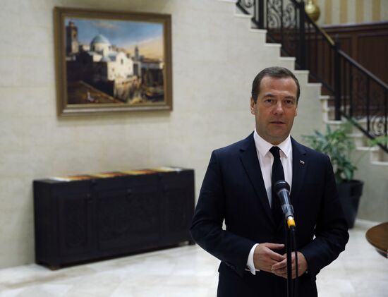 Prime Minister Dmitry Medvedev's official visit to Algeria. Day Two