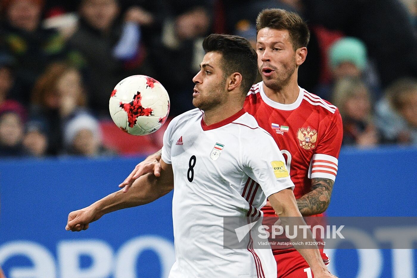 Football. Friendly match. Russia vs. Iran