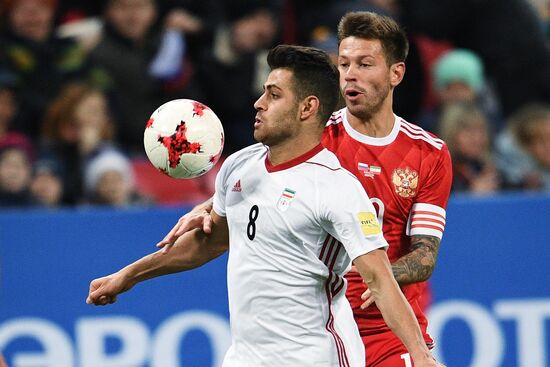 Football. Friendly match. Russia vs. Iran