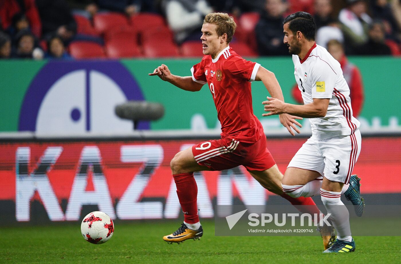 Football. Friendly match. Russia vs. Iran
