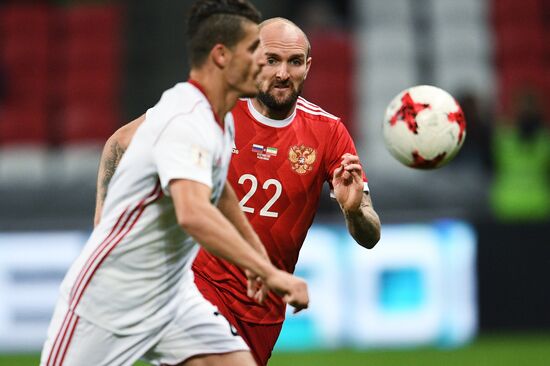 Football. Friendly match. Russia vs. Iran