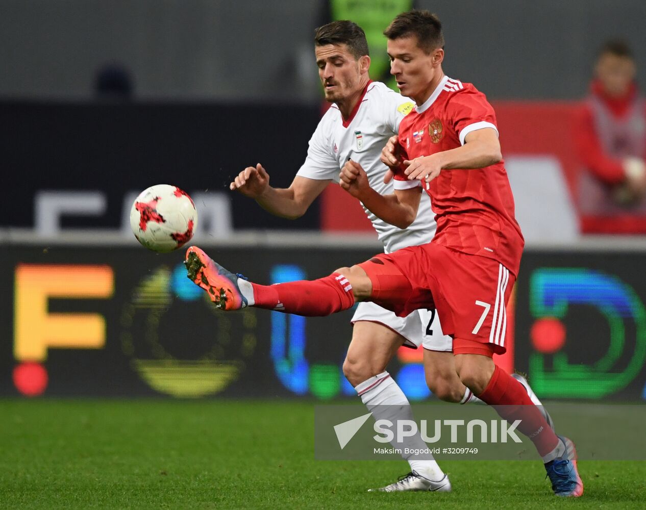 Football. Friendly match. Russia vs. Iran