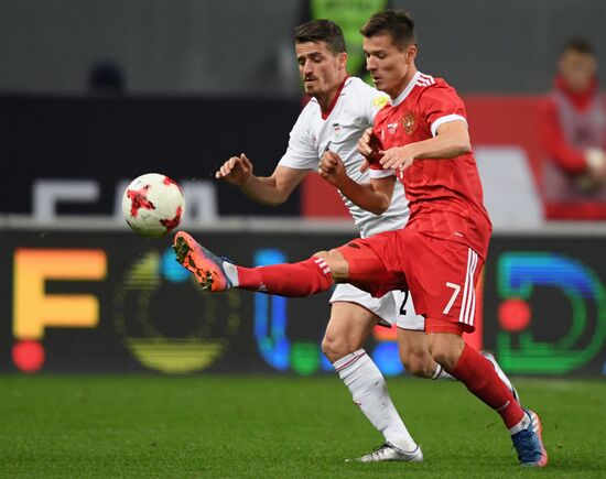 Football. Friendly match. Russia vs. Iran