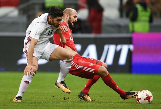 Football. Friendly match. Russia vs. Iran
