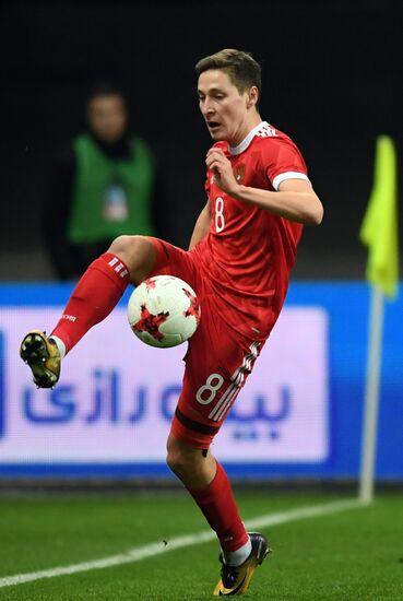 Football. Friendly match. Russia vs. Iran