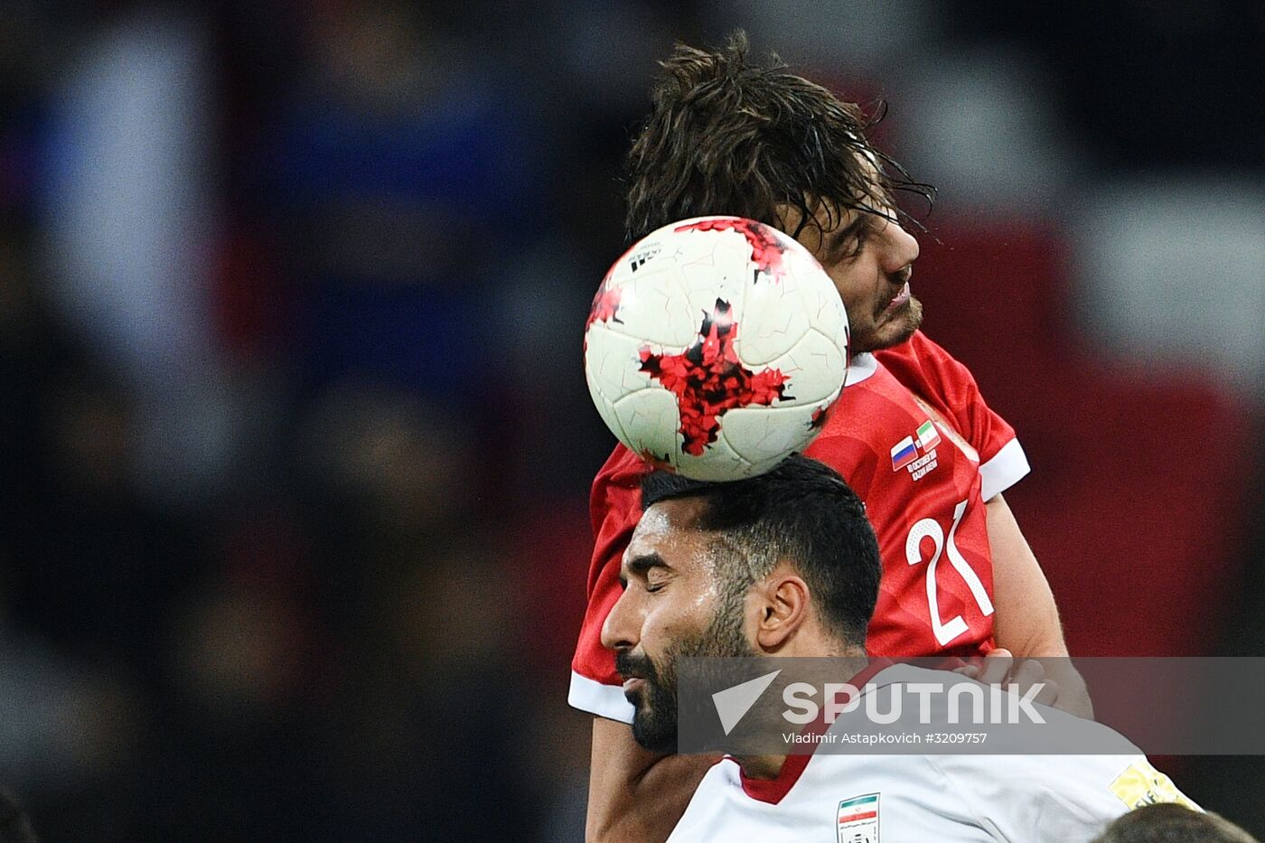 Football. Friendly match. Russia vs. Iran