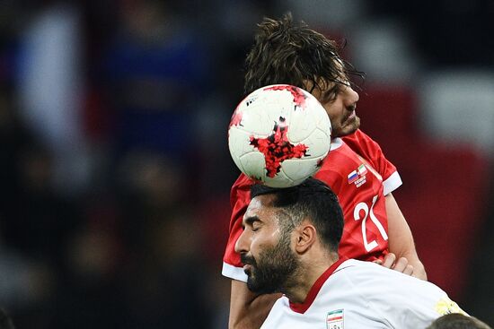 Football. Friendly match. Russia vs. Iran