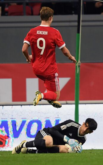 Football. Friendly match. Russia vs. Iran