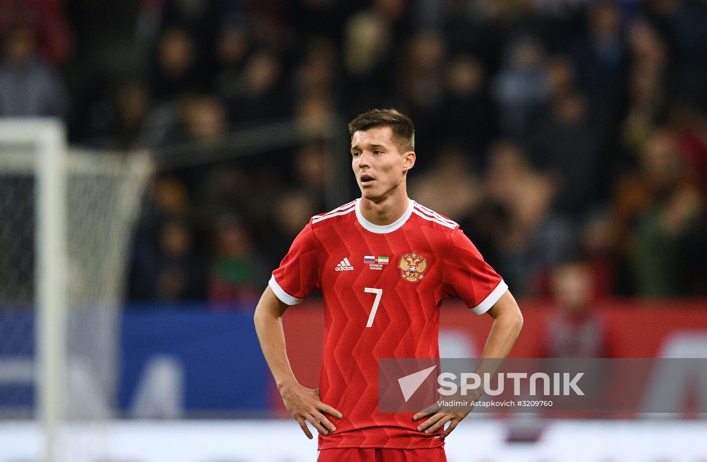 Football. Friendly match. Russia vs. Iran