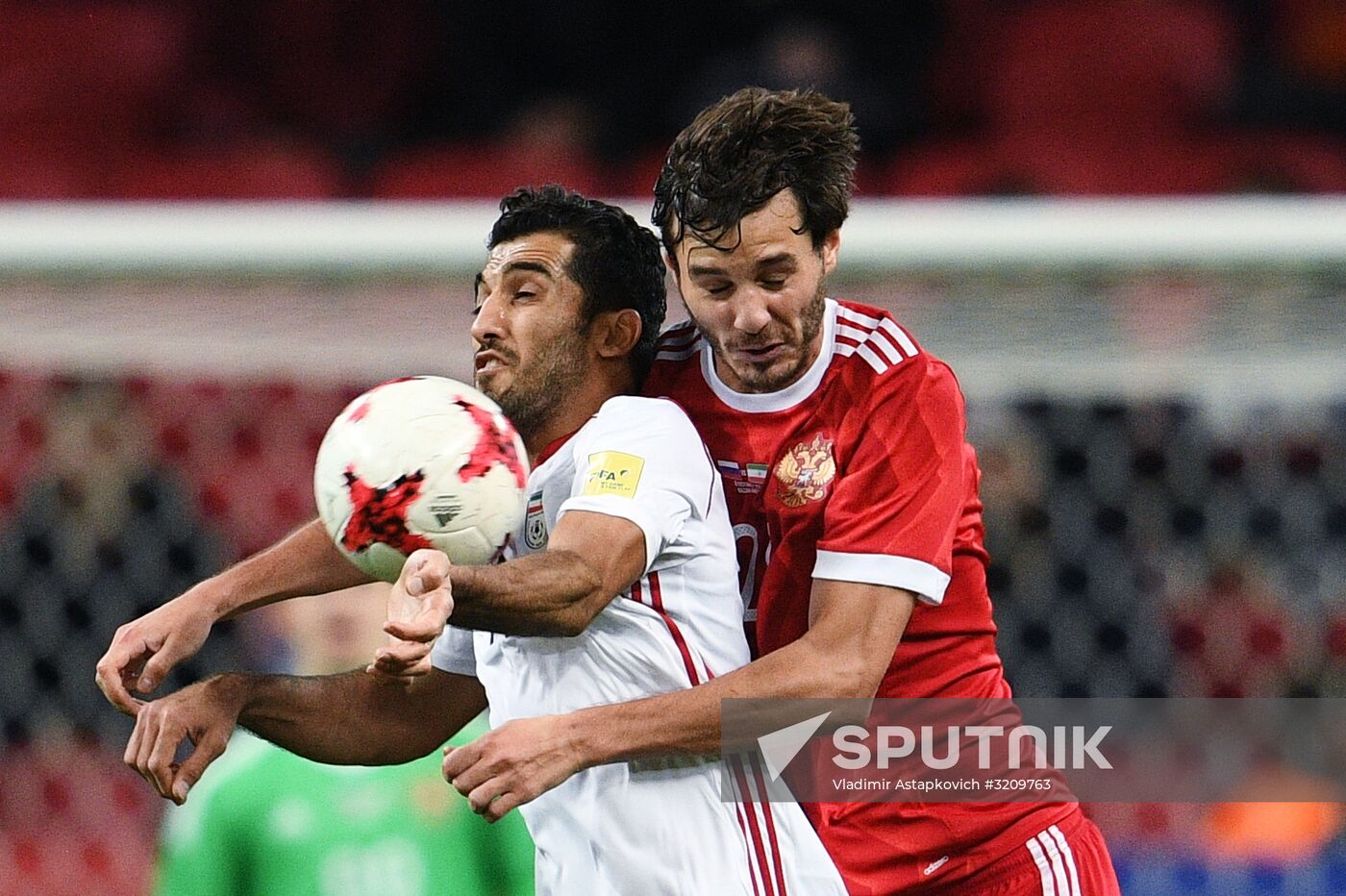 Football. Friendly match. Russia vs. Iran