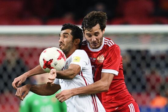 Football. Friendly match. Russia vs. Iran