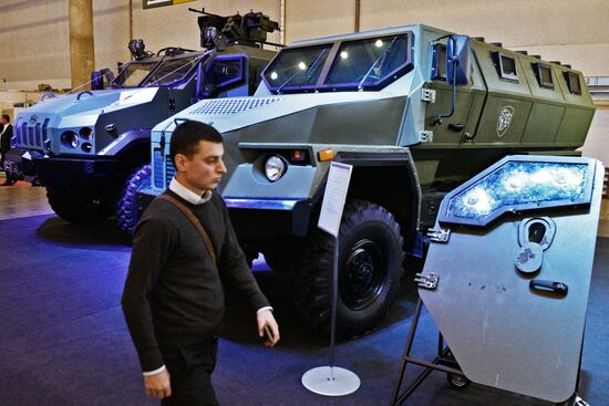 Weapons and Security 2017 expo in Kiev