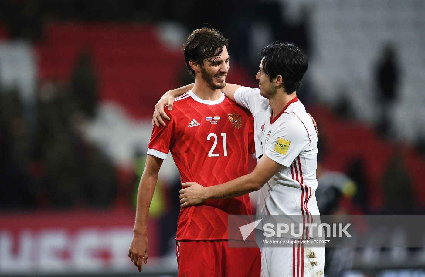 Football. Friendly match. Russia vs. Iran