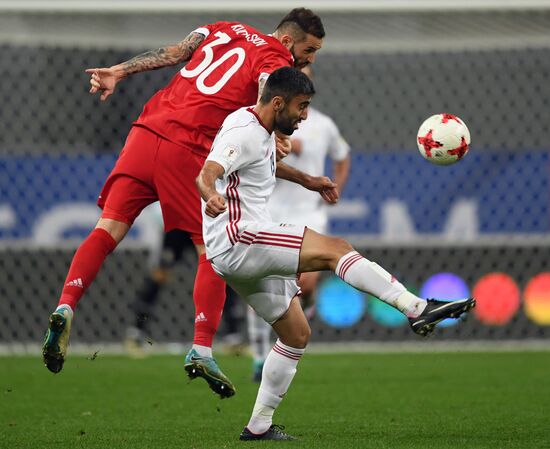 Football. Friendly match. Russia vs. Iran