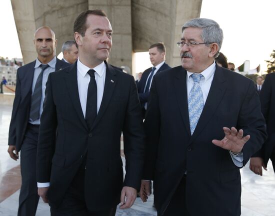 Prime Minister Dmitry Medvedev's official visit to Algeria. Day two