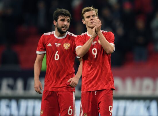 Football. Friendly match. Russia vs. Iran