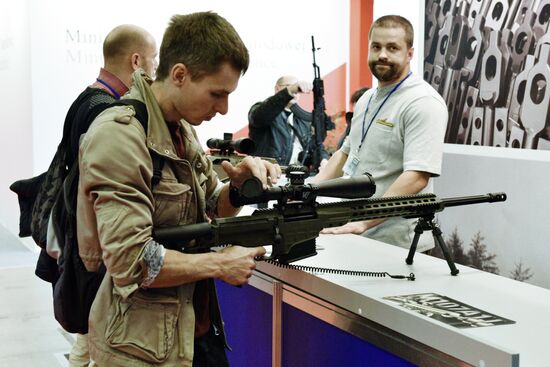 Weapons and Security 2017 expo in Kiev