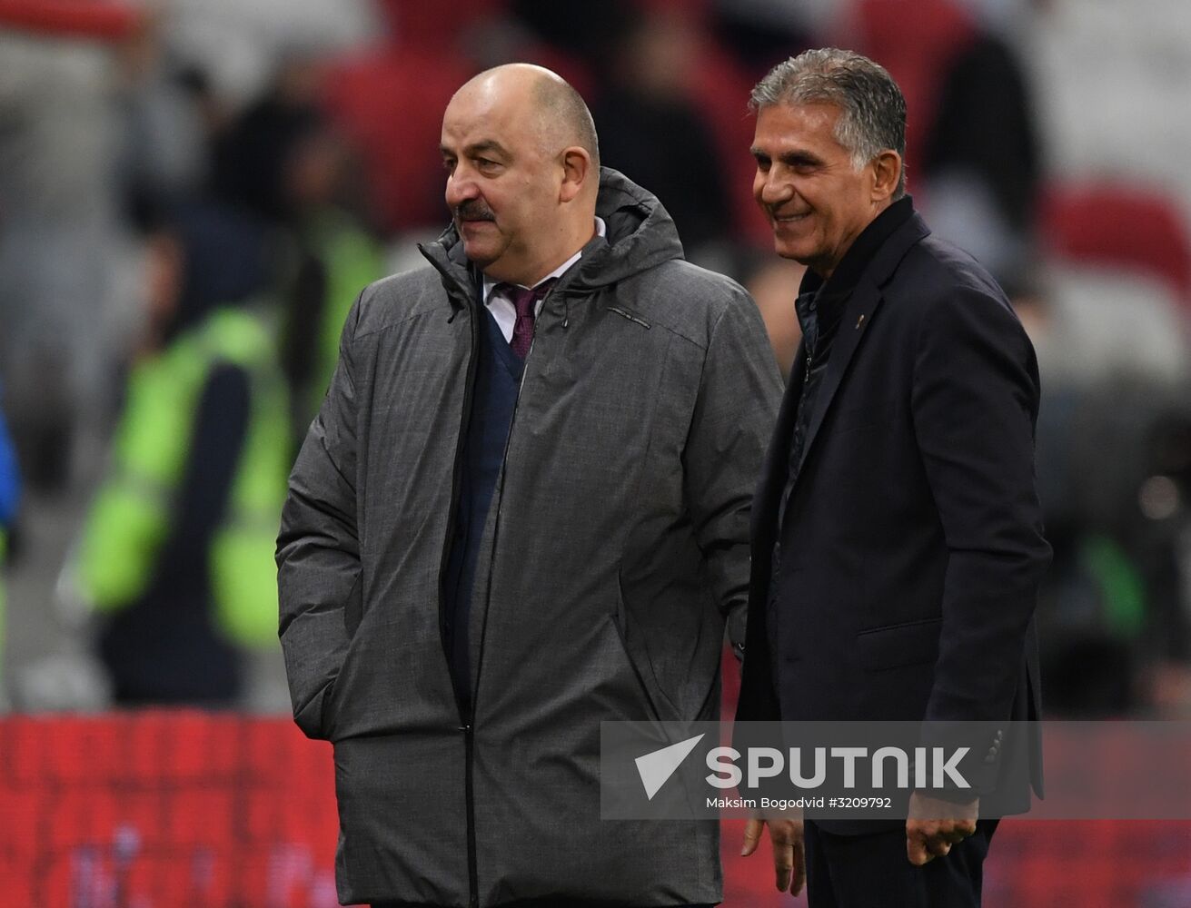 Football. Friendly match. Russia vs. Iran