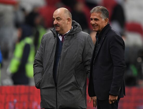 Football. Friendly match. Russia vs. Iran