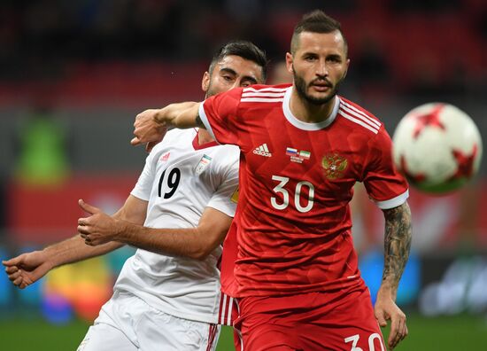 Football. Friendly match. Russia vs. Iran