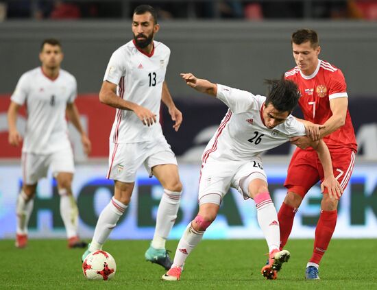 Football. Friendly match. Russia vs. Iran