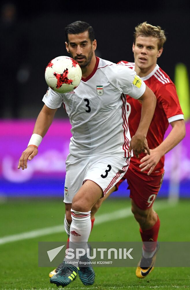 Football. Friendly match. Russia vs. Iran
