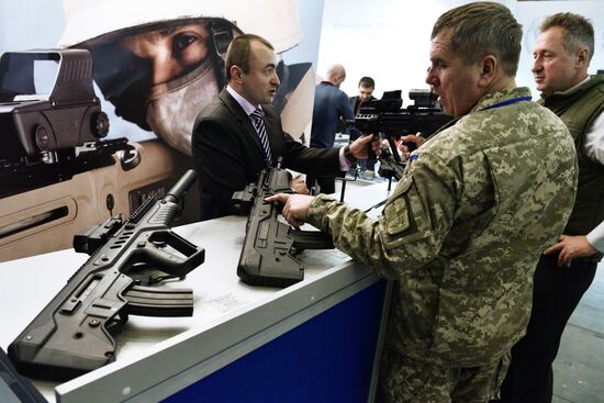 Weapons and Security 2017 expo in Kiev