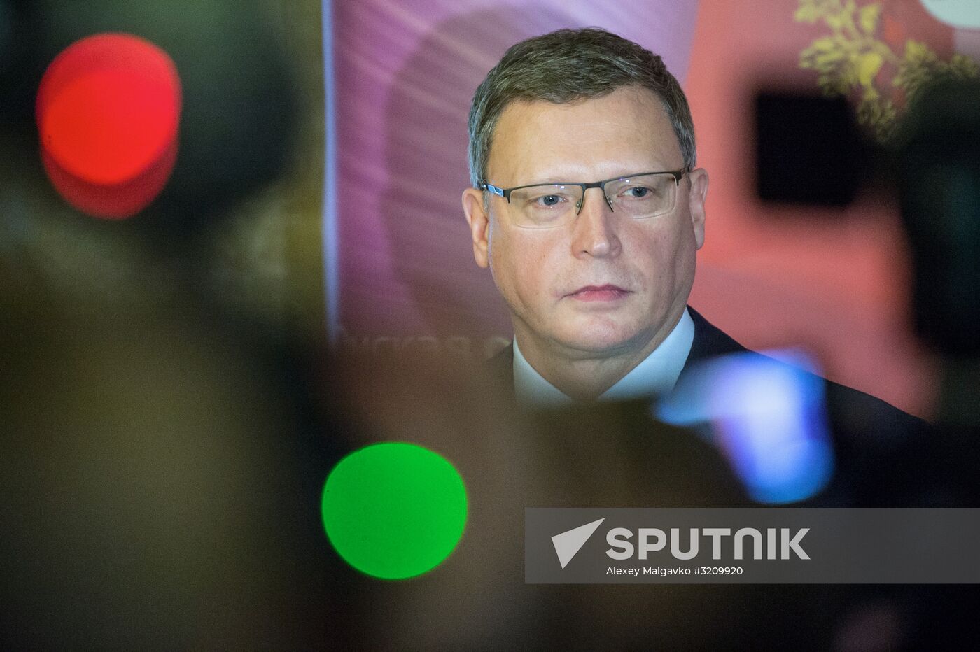 Introduction of Omsk Region Acting Governor Alexander Burkov
