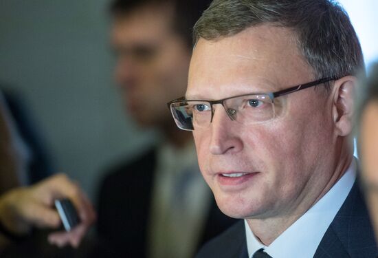 Introduction of Omsk Region Acting Governor Alexander Burkov
