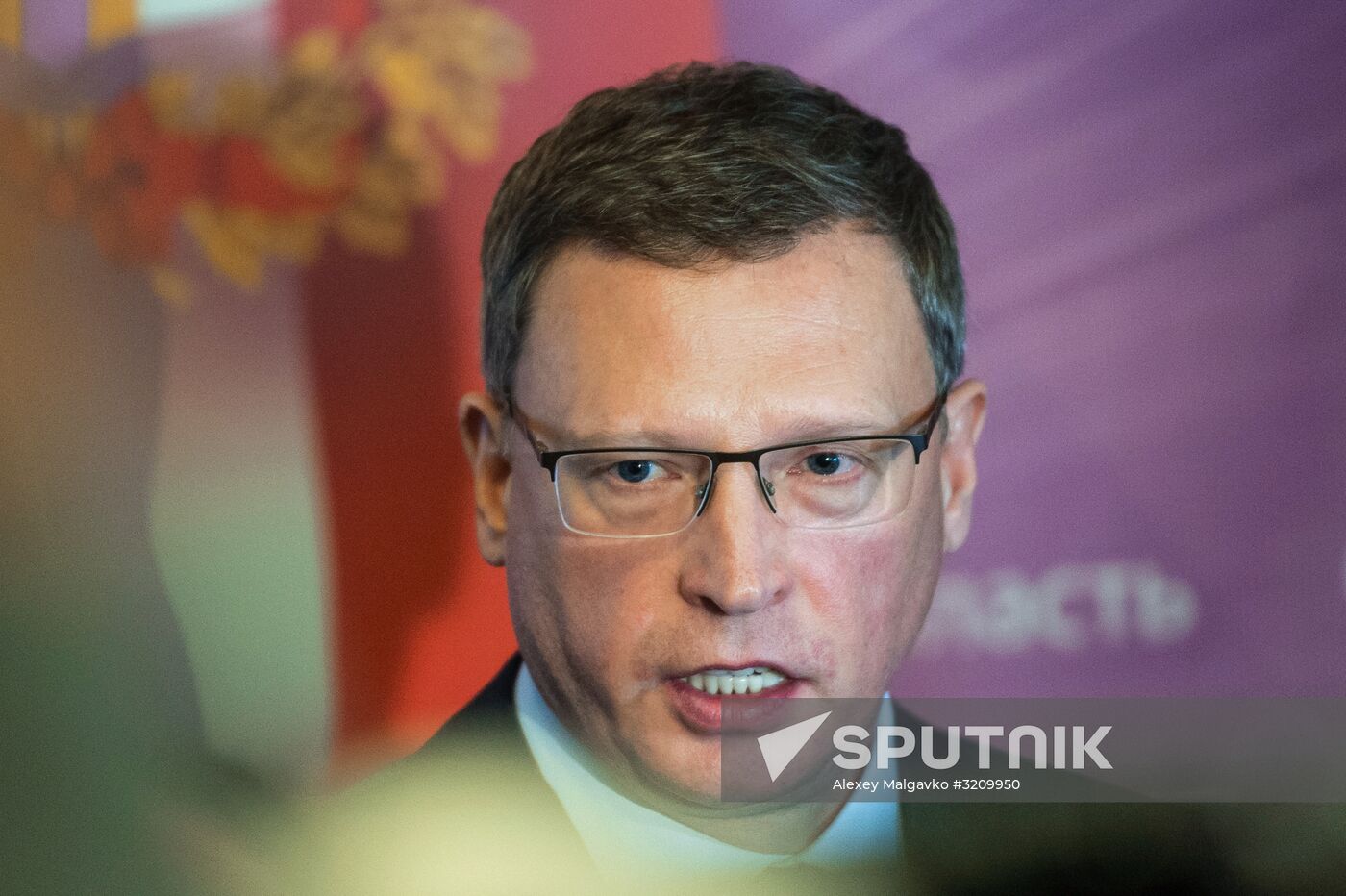 Introduction of Omsk Region Acting Governor Alexander Burkov